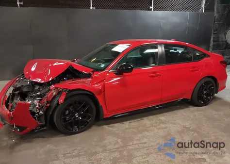 2023 Honda Civic Sport из США, поврежденный, VIN 2HGFE2F53PH500025